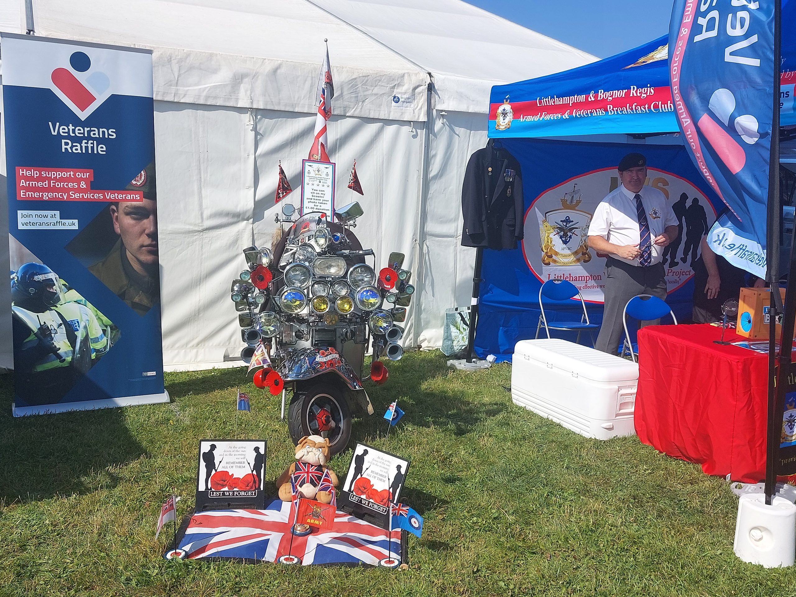 Littlehampton AFVBC attend the town show.